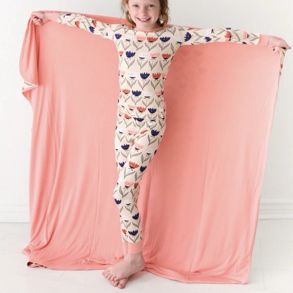 Little Sleepies Flower Friends Long Sleeve and Pants Pajama Set - Picture 1 of 6